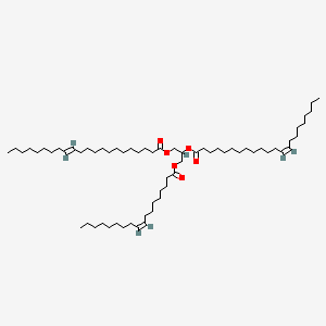 molecular formula C65H120O6 B10799247 1,2-Di-13(Z)-Docosenoyl-3-Oleoyl-rac-glycerol 