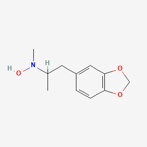 3,4-Methylenedioxy-N-hydroxy-N-methylamphetamine