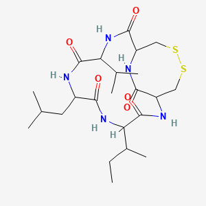 molecular formula C23H39N5O5S2 B10799297 Malformin A CAS No. 11006-42-1