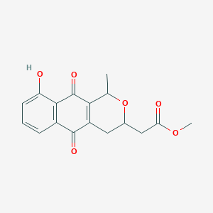 molecular formula C17H16O6 B10799299 OM-173alphaA 