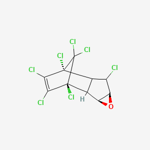 (1S,3S,5S,6R,8R)-1,6,8,9,10,11,11-heptachloro-4-oxatetracyclo[6.2.1.02,7.03,5]undec-9-ene