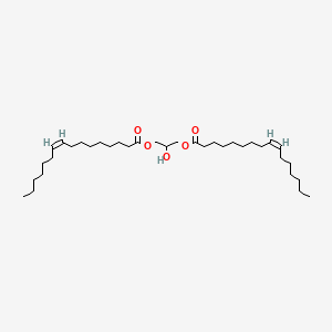 molecular formula C35H64O5 B10799372 1,3-Dipalmitoleoylglycerol 