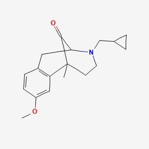 molecular formula C18H23NO2 B10799432 Opioid receptor modulator 1 