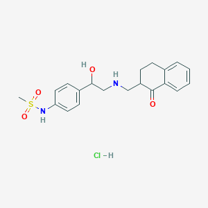 molecular formula C20H25ClN2O4S B10799474 Anti-hypertensive sulfonanilide 1 