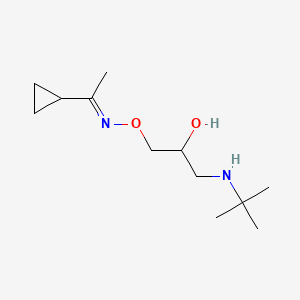 molecular formula C12H24N2O2 B10799501 Falintolol CAS No. 106401-51-8