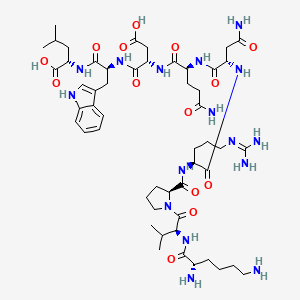 molecular formula C52H82N16O14 B10799521 Gp100 (25-33), human 