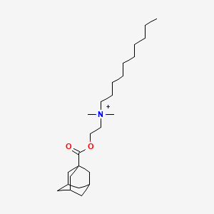 molecular formula C25H46NO2+ B10799556 Amantanium CAS No. 782393-22-0