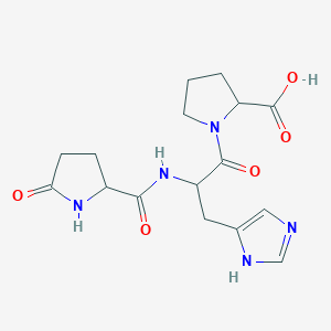 molecular formula C16H21N5O5 B10799605 Trh-OH 