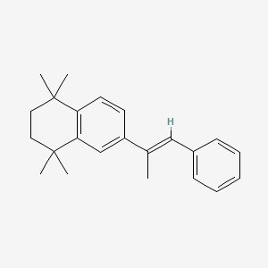 molecular formula C23H28 B10799608 Temarotene CAS No. 89410-65-1