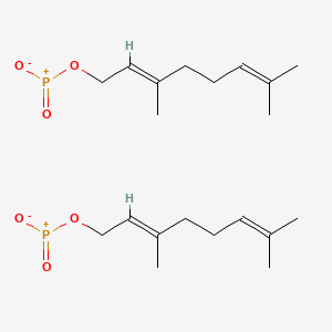 [(2E)-3,7-dimethylocta-2,6-dienoxy]-oxido-oxophosphanium