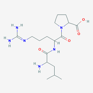 molecular formula C17H32N6O4 B10799703 Leucylarginylproline 