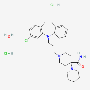 Clocapramine dihydrochloride monohydrate