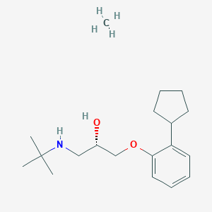 molecular formula C19H33NO2 B10799893 (-)-Terbuclomine 