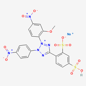 molecular formula C20H14N6NaO11S2+ B10799913 WST-8 Sodium 