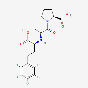 molecular formula C18H24N2O5 B10799935 Enalaprilat D5 