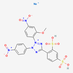 molecular formula C20H15N6NaO11S2+ B10799964 CID 86222743 