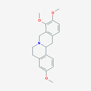 molecular formula C20H23NO3 B010800 3,9,10-Trimethoxyberbine CAS No. 19845-29-5