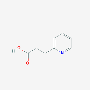 molecular formula C8H9NO2 B108000 3-(吡啶-2-基)丙酸 CAS No. 15197-75-8