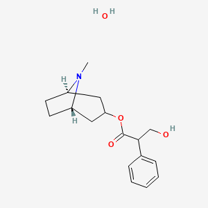 molecular formula C17H25NO4 B10800028 Atropine sulfate hydrate 