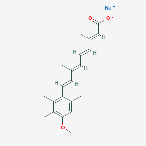 molecular formula C21H25NaO3 B10800088 Acitretin (sodium) 