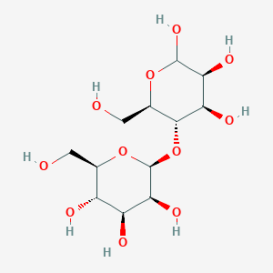 molecular formula C12H22O11 B108004 4-O-β-D-甘露糖基-D-甘露糖 CAS No. 15548-43-3