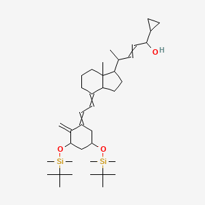 molecular formula C39H68O3Si2 B10800407 Impurity of Calcipotriol 