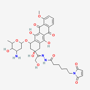 molecular formula C37H42N4O13 B10800447 MC-Doxhzn 