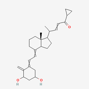 molecular formula C27H38O3 B10800471 Impurity A of Calcipotriol 