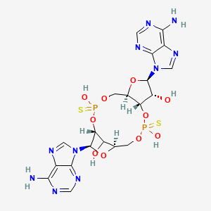 molecular formula C20H24N10O10P2S2 B10800549 STING-Inducer-1 