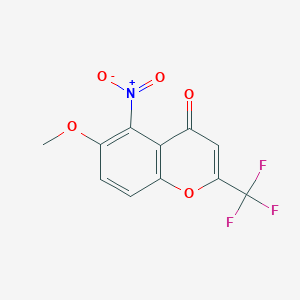 molecular formula C11H6F3NO5 B10800803 Bragsin2 