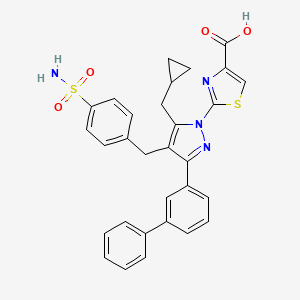 molecular formula C30H26N4O4S2 B10800871 Ldh-IN-1 