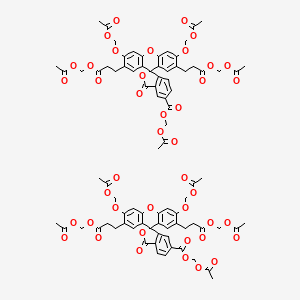 molecular formula C84H80O42 B10800926 Bcecf AM 