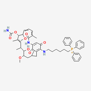 molecular formula C52H65N3O8P+ B10801083 Gamitrinib TPP 