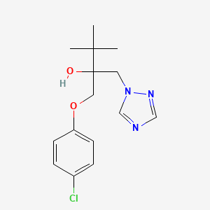 molecular formula C15H20ClN3O2 B10801133 Vibunazole CAS No. 104358-25-0