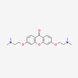 3,6-Bis(2-dimethylaminoethyloxy)xanthen-9-one