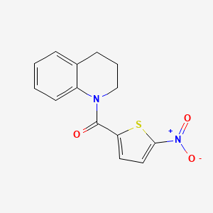 (3,4-Dihydroquinolin-1(2H)-yl)(5-nitrothiophen-2-yl)methanone