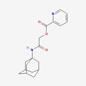 2-(Adamantan-1-ylamino)-2-oxoethyl picolinate