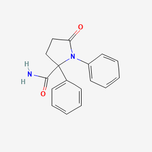 5-Oxo-1,2-diphenylprolinamide