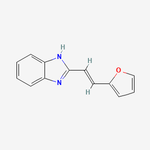 2-[(E)-2-(furan-2-yl)ethenyl]-1H-benzimidazole