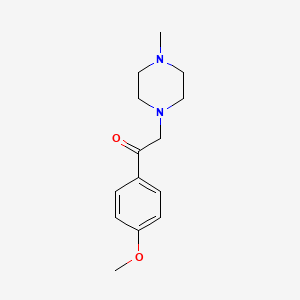 1-(4-Methoxyphenyl)-2-(4-methylpiperazin-1-yl)ethan-1-one