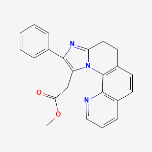 Methyl 2-(10-phenyl-7,8-dihydroimidazo[1,2-a][1,10]phenanthrolin-11-yl)acetate