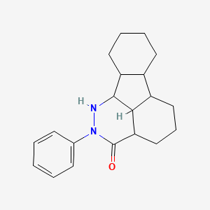 3-phenyl-2,3-diazatetracyclo[7.6.1.05,16.010,15]hexadecan-4-one