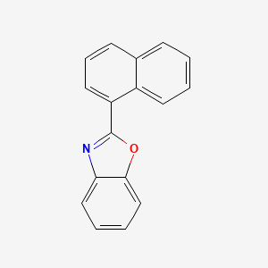 molecular formula C17H11NO B10802266 2-(1-Naphthyl)benzoxazole 