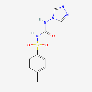 4-methyl-N-(4H-1,2,4-triazol-4-ylcarbamoyl)benzenesulfonamide