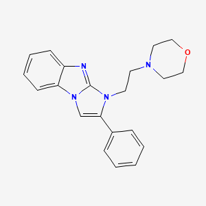 1-[2-(morpholin-4-yl)ethyl]-2-phenyl-1H-imidazo[1,2-a]benzimidazole