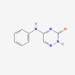 5-anilino-2H-1,2,4-triazin-3-one