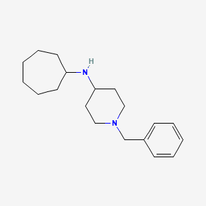 1-benzyl-N-cycloheptylpiperidin-4-amine