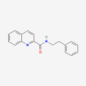 N-phenethylquinoline-2-carboxamide