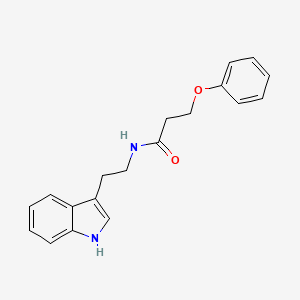 N-[2-(1H-indol-3-yl)ethyl]-3-phenoxypropanamide