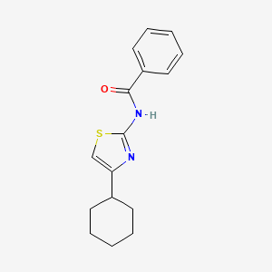 N-(4-Cyclohexylthiazol-2-yl)benzamide